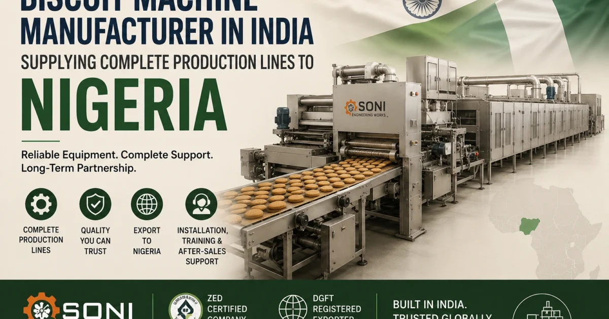 biscuit machine manufacturer in India